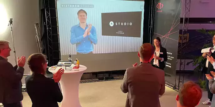 elfgenpick auf dem Augsburger Technologietransfer-Kongress mit vistroem – dem in-house Video Studio