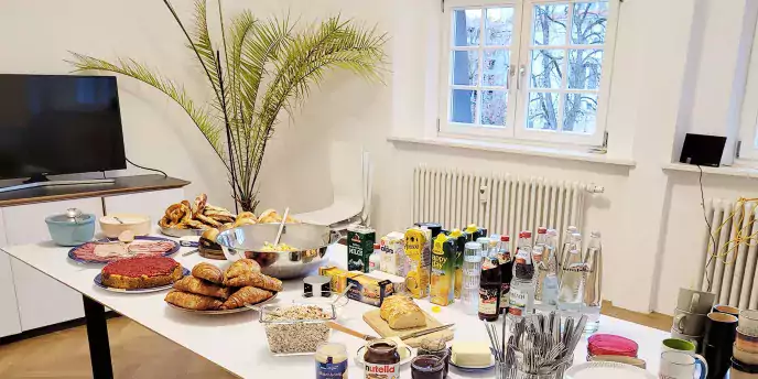 Neujahrsbrunch 2023 in der Augsburger Agentur elfgenpick