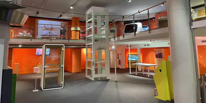 Innenansicht Deutsches Museum Bonn, Zentrum für künstliche Intelligenz