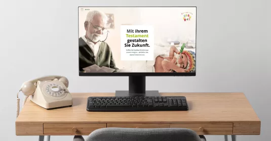 Landingpage Bunter Kreis Nachlass – Mit dem Testament Zukunft gestalten