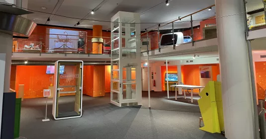 Innenansicht Deutsches Museum Bonn, Zentrum für künstliche Intelligenz