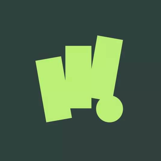 Logo Walter Wunderlich. Hellgrünes W mit Punkt (als Abkürzung) auf dunkelgrünem Hintergrund.