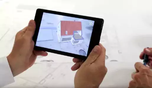Augmented Reality Architektur Bauen und vorher sehen auf einer App Anwendung - Jetzt anfragen und Häuser in AR anzeigen lassen bevor, während dessen und/oder nachdem sie gemaut wurden!