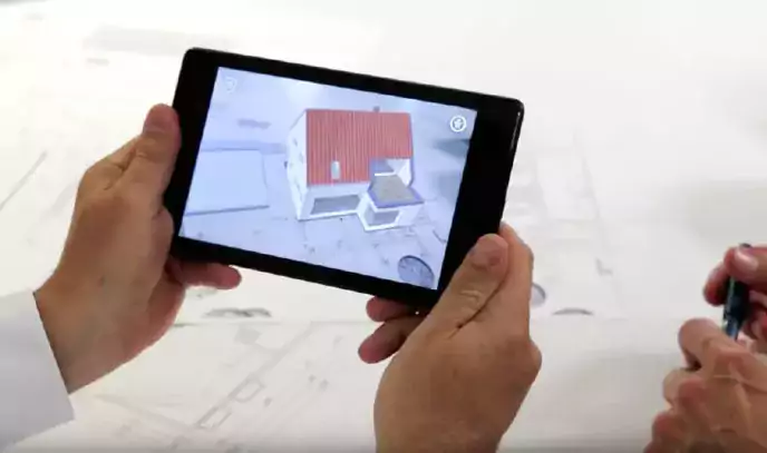 Augmented Reality Architektur Bauen und vorher sehen auf einer App Anwendung - Jetzt anfragen und Häuser in AR anzeigen lassen bevor, während dessen und/oder nachdem sie gemaut wurden!