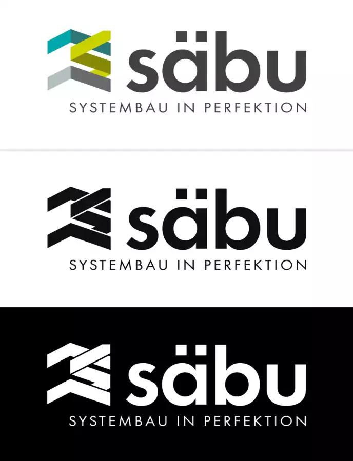 Säbu Logo Design Varianten