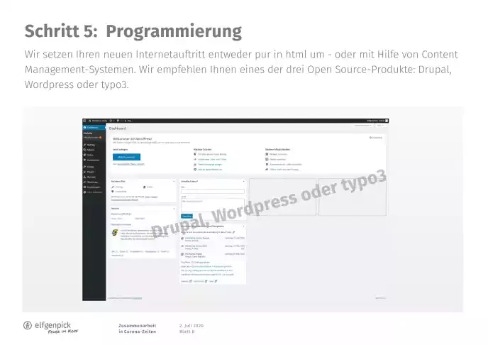 Corona Webseite Slide 7